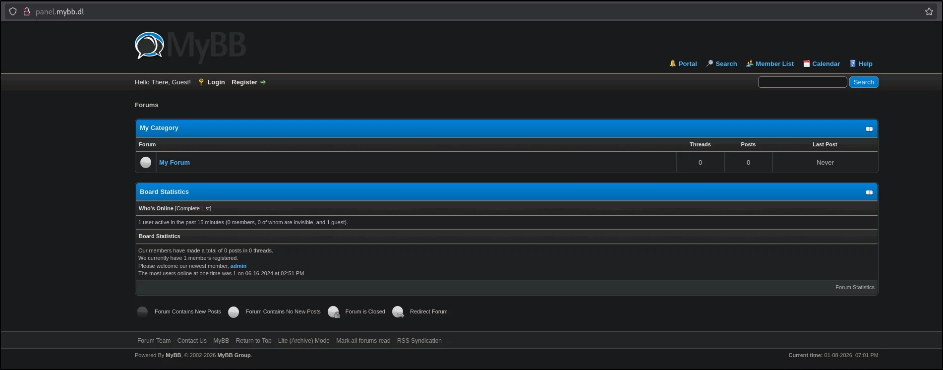 Desktop View
