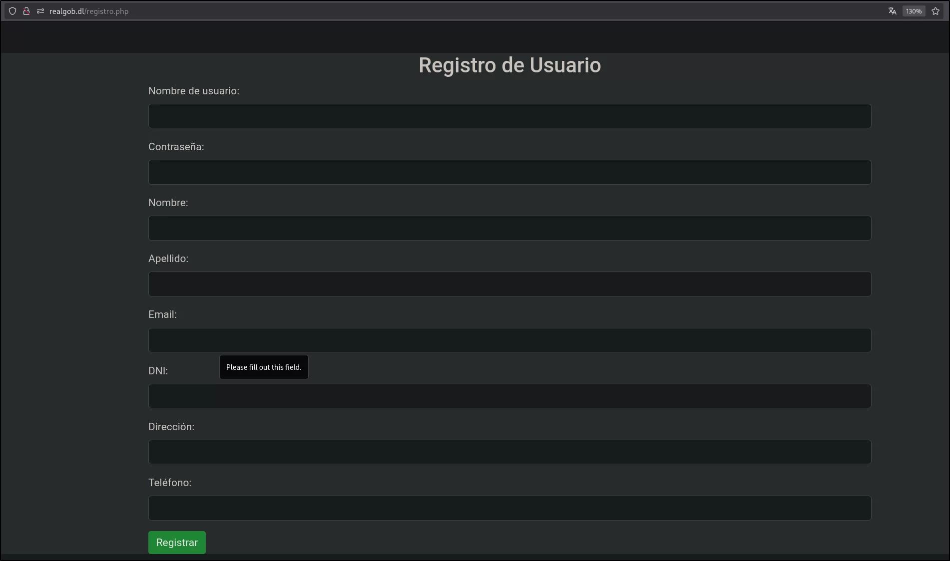 Desktop View