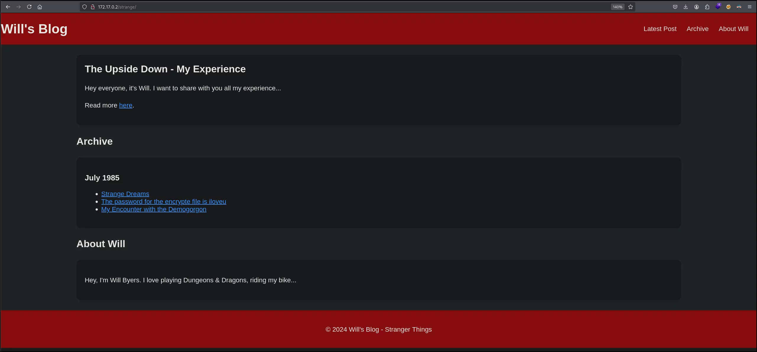 Desktop View
